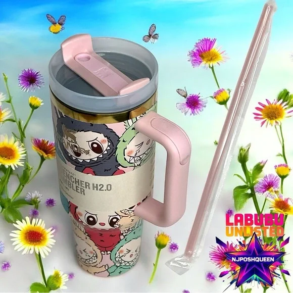 LABUBU Limited Edition 40oz Travel Tumbler by Stanley - Picture 6 of 11